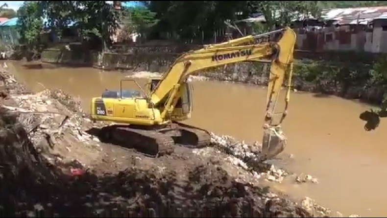 Pascabanjir di Sorong, 4 Tanggul Rusak di Sungai Remu Mulai Diperbaiki